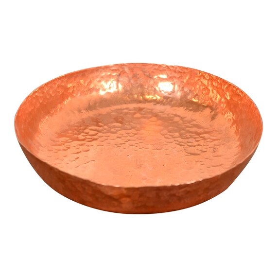 Roycroft Arts & Crafts Hammered Copper Bowl - Etsy