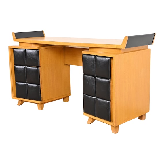 Gilbert Rohde Table 677: GILBERT ROHDE, Desk, Model 53 And Chair