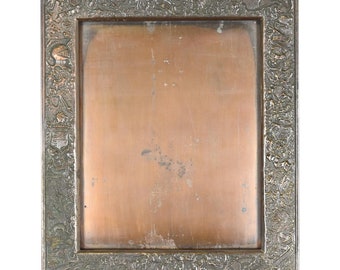 Louis Comfort Tiffany Furnaces Large Bronze Picture Frame, 1920s