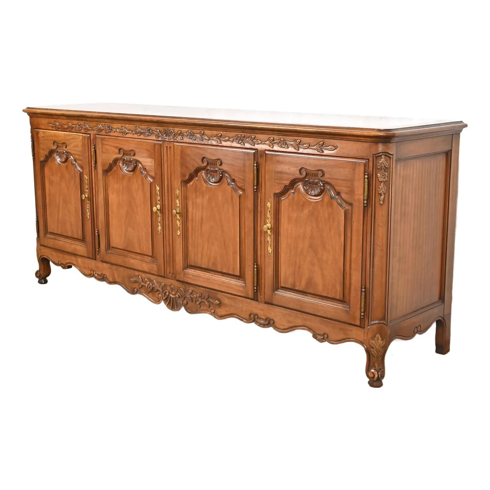 Kindel Furniture French Provincial Louis XV Solid Cherry Wood