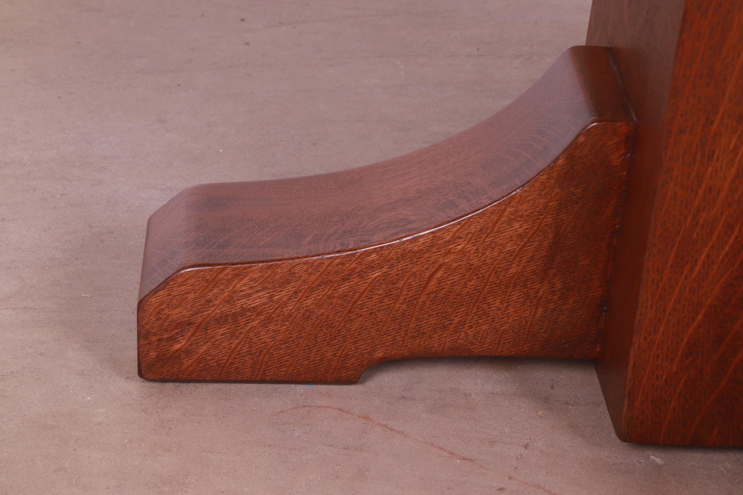 Vintage stickley dining table deals