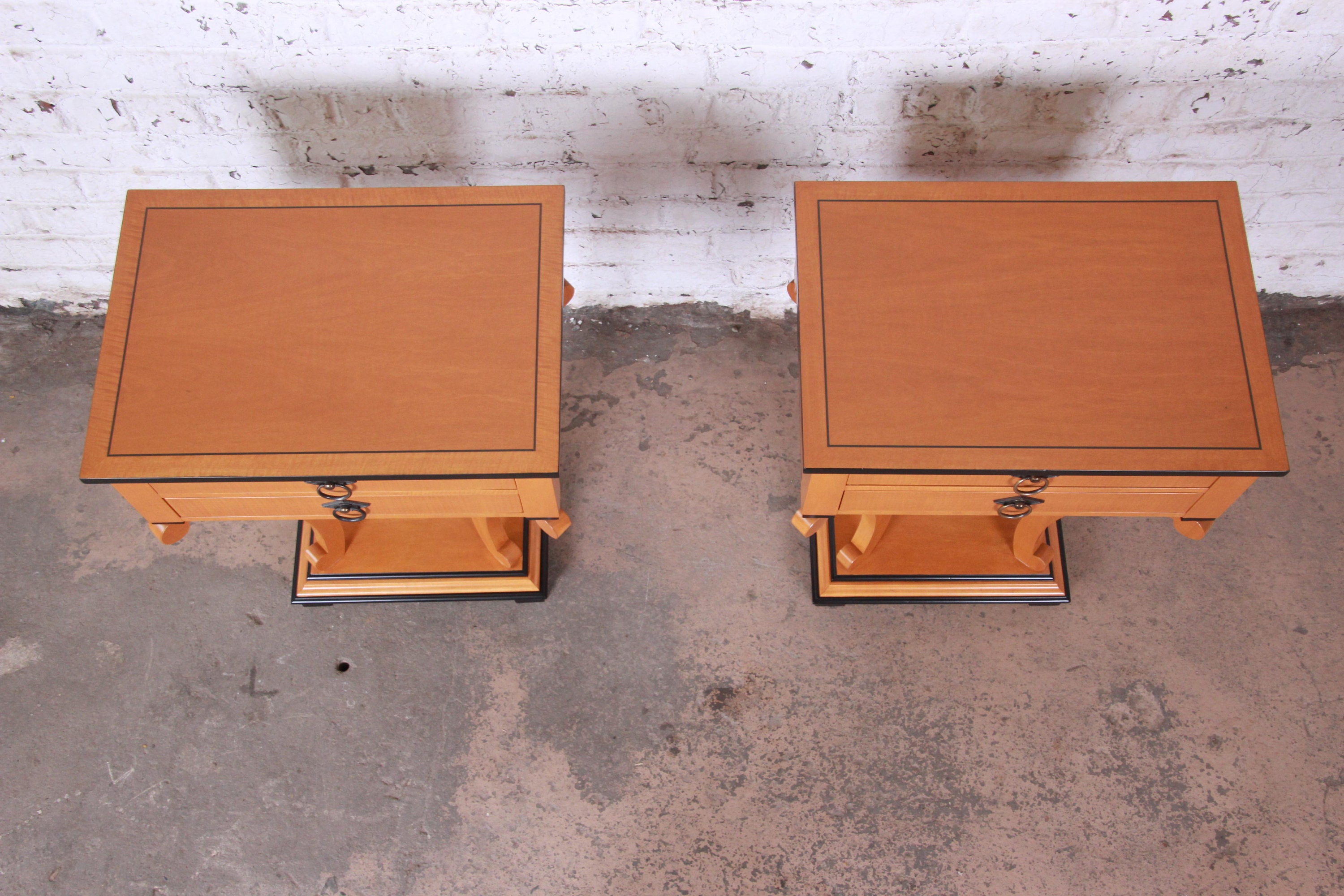 Bäckermöbel Biedermeier Stil Primavera und Päckchen Ebenholz | Etsy