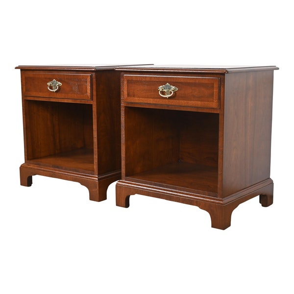 Mahogany Nightstand Etsy