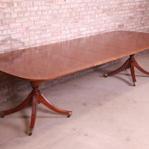 Bäcker Möbel Georgisch Mahagoni Doppelsockel Verlängerung | Etsy