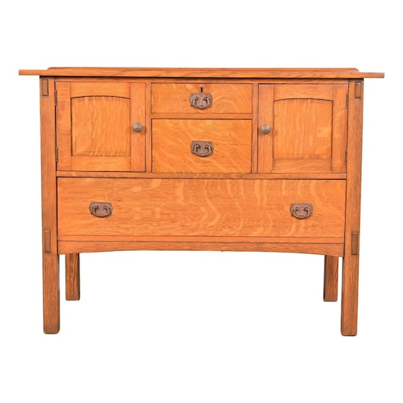 Stickley Brothers Style Antique Mission Oak Arts & Crafts