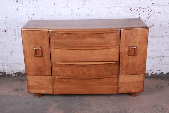 Heywood Wakefield Mid Century Modern Sideboard Credenza Etsy