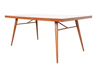 Paul McCobb Planner Group Mid-Century Modern Birch Extension Dining Table, Newly Restored