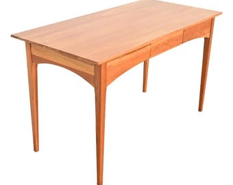 Harden Furniture Arts and Crafts Shaker Solid Cherry Wood Writing Desk