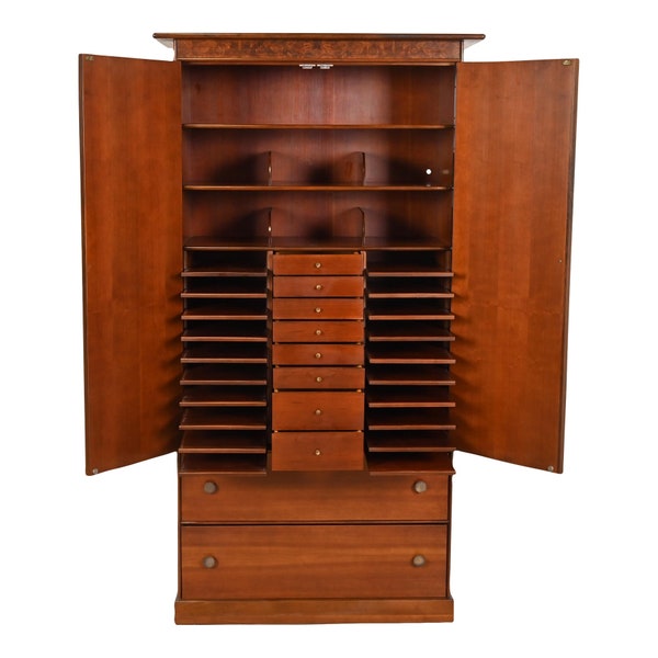 Milo Baughman for Directional Mid-Century Modern Armoire Dresser