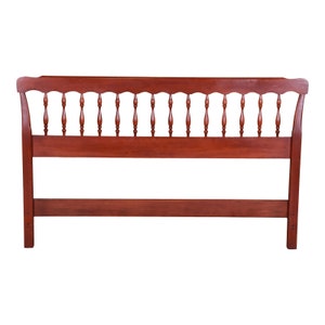 Henkel Harris American Colonial Solid Cherry Queen Size Headboard