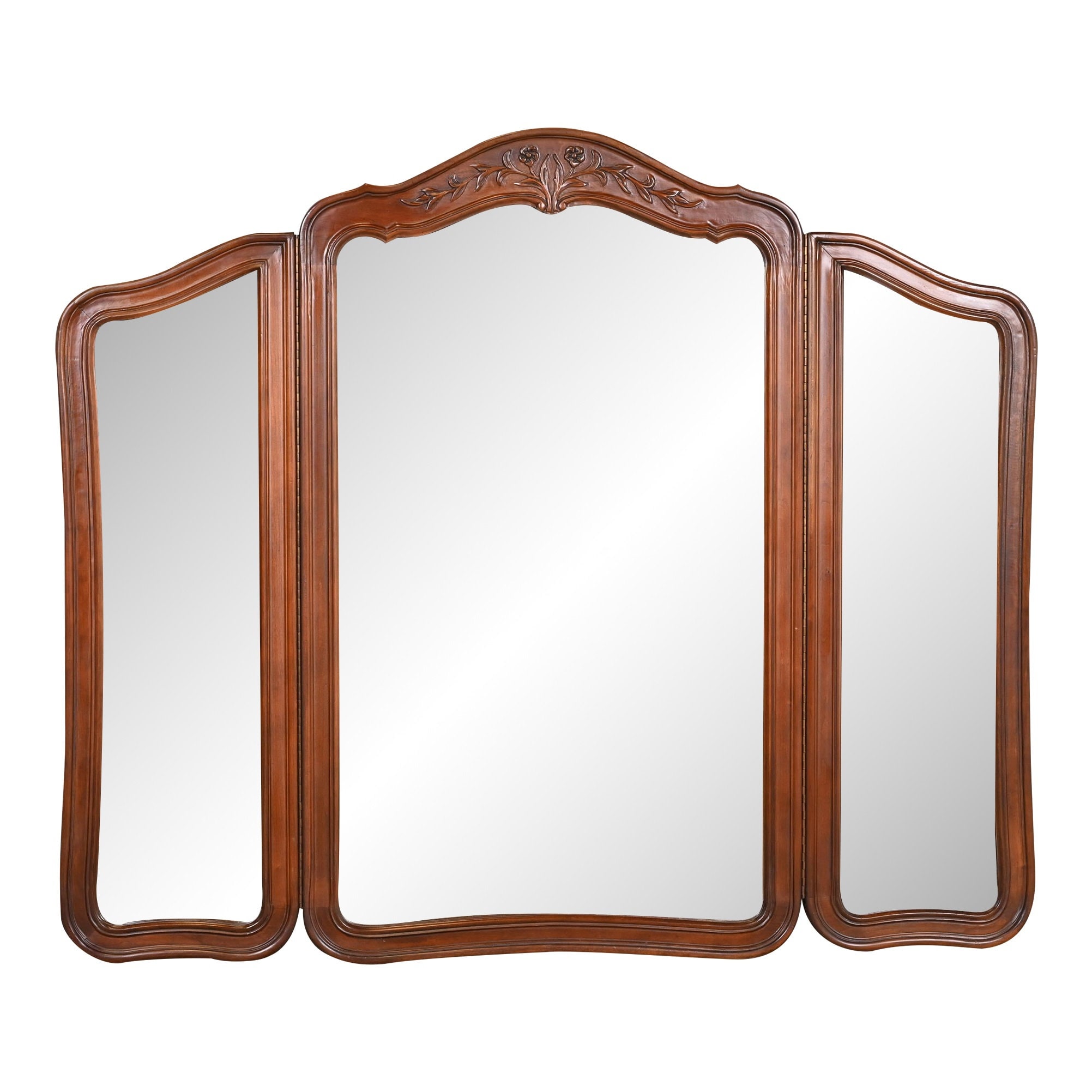 White Furniture French Provincial Louis XV Carved Cherry Wood