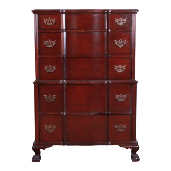 Furniture Mahogany Highboy Dresser Home Living Furniture