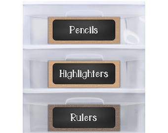 Classroom labels editable, burlap classroom decor, farmhouse classroom theme, chalkboard template, teacher gift, back to school, hessian