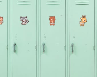 Cubby labels, woodland theme decor, animal theme decor, locker label set, editable locker labels, editable labels printable, classroom label