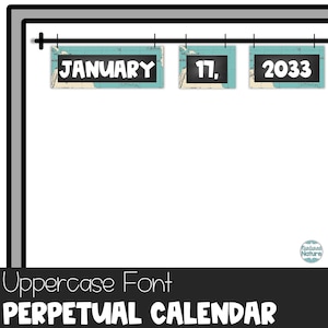 2025 Klappkalender Klassenzimmer, 2025 Printable Kalender Display, 2025 Kalender Download, Bauernhaus Klassenzimmer Dekor Grundschule, Vintage Karte