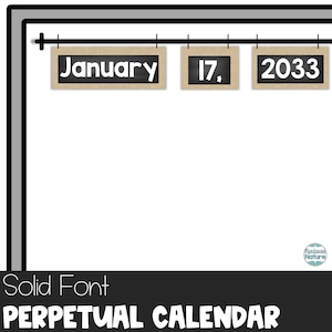 2025 flip calendar classroom, 2025 printable perpetual calendar, 2025 calendar download, farmhouse classroom decor, burlap, hessian display