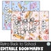 Editable Name Bookmarks, Back to School Gift for Students, Retro ...