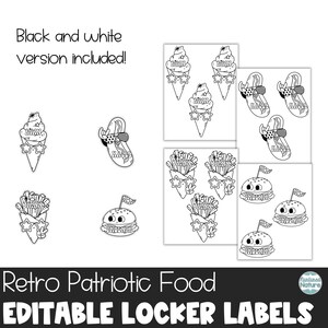 Editable Name Tags for School, Retro Classroom Decor, Cubby Tags ...