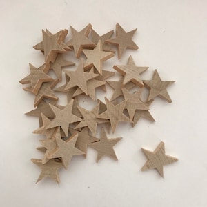 Star 1&quot; Wood Blanks