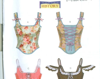 Butterick B5935 Corset Pattern for Adults Sizes