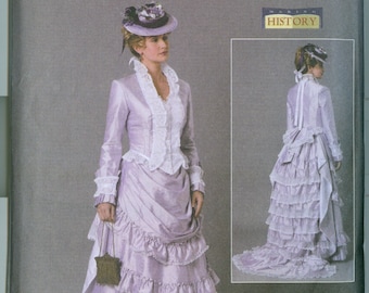 Butterick B6692 Victorian Pattern for Adults Sizes - Plus Size
