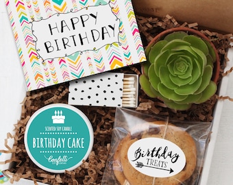 Birthday Gift - Happy Birthday Gift Box - Send a Birthday Gift | Birthday Gift in a Box | Friend Gift | Coworker Gift | Birthday Card