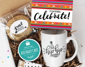 It's Your Birthday, Celebrate Gift Box | Send a Birthday Gift | Birthday Gift Set | Birthday Mug | Employee Birthday | Birthday Box