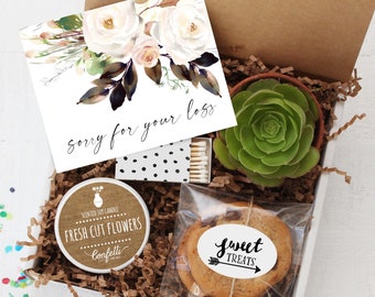 Sorry For Your Loss Gift Box | Sympathy Gift | Condolence Gift | Send a Gift | Thinking of You Gift | Comfort Gift | Thoughtful Gift | Grief