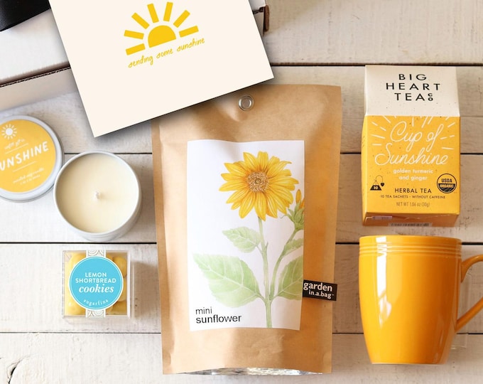 Sympathy Gift Box of Sunshine Gift for Get Well Gift Condolence Gift for Best Friend Gift for Sister Gift for Aunt Gift for Mom