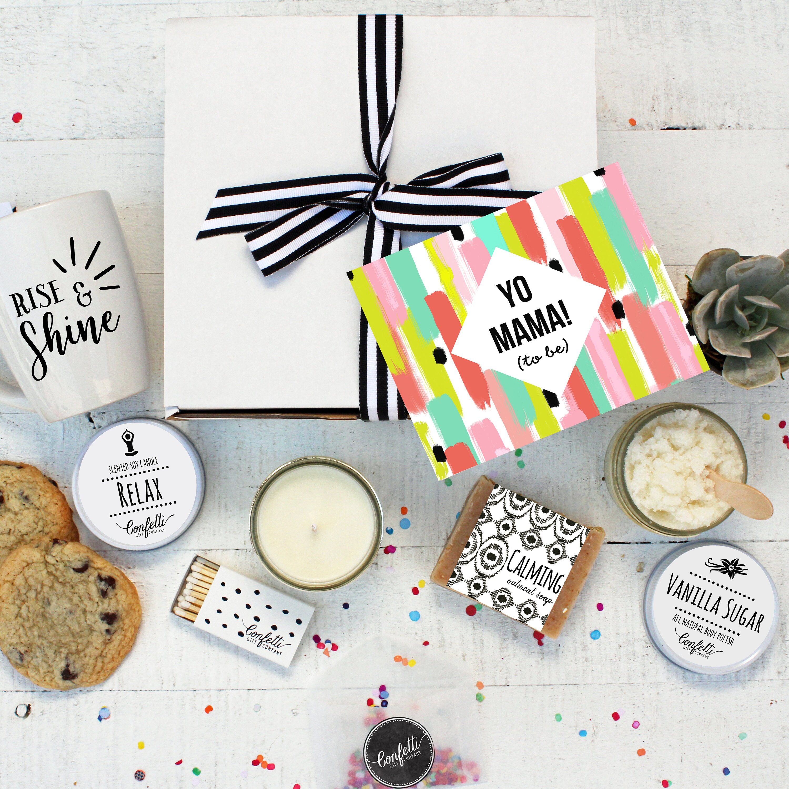 Yo Mama To Be The Works Pregnancy Gift New Mom Spa Box