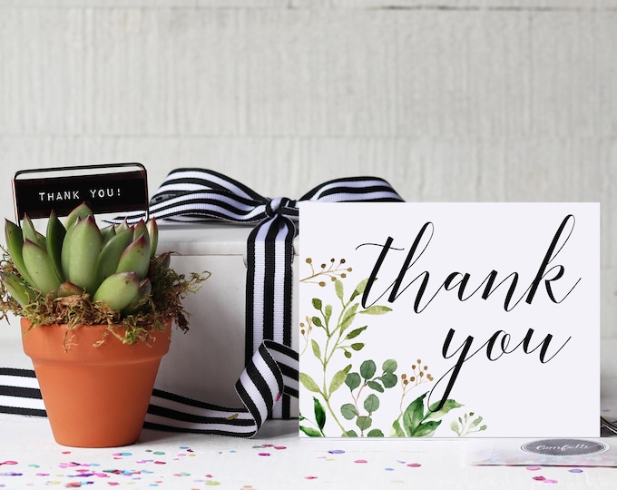 Thank You Succulent Gift - Send A Succulent Gift Box | Small Gift | Corporate Gift | Employee Happiness | Thank You | Client Appreciation