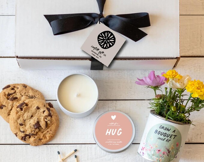 Thinking of You Gift | Sympathy Gift | Teacher Gift | Send a Gift | Gift for her | Send a Hug | Grow a Bouquet Kit | Condolence Gift