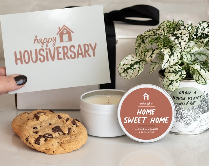 Happy House-iversary Gift Box -  Realtor Gift | Client Gift | New Home Anniversary Gift | One Year Home Anniversary | Realtor Client Gift