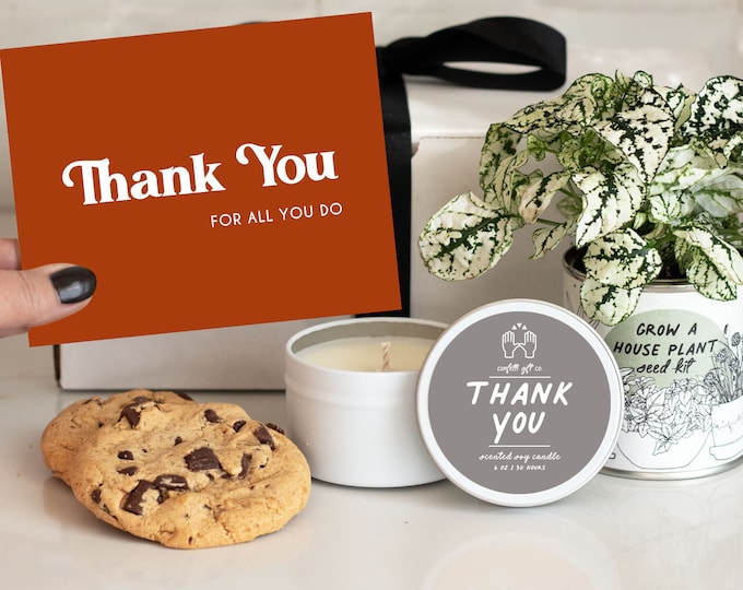 Thank You for All You Do Gift Box - Employee Appreciation | Employee Recognition Gift|  Thank You Gift | Administrative Professionals Gift