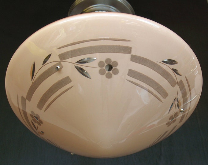 Vintage Lighting Classic Bead Chain Light Fixture With Etsy