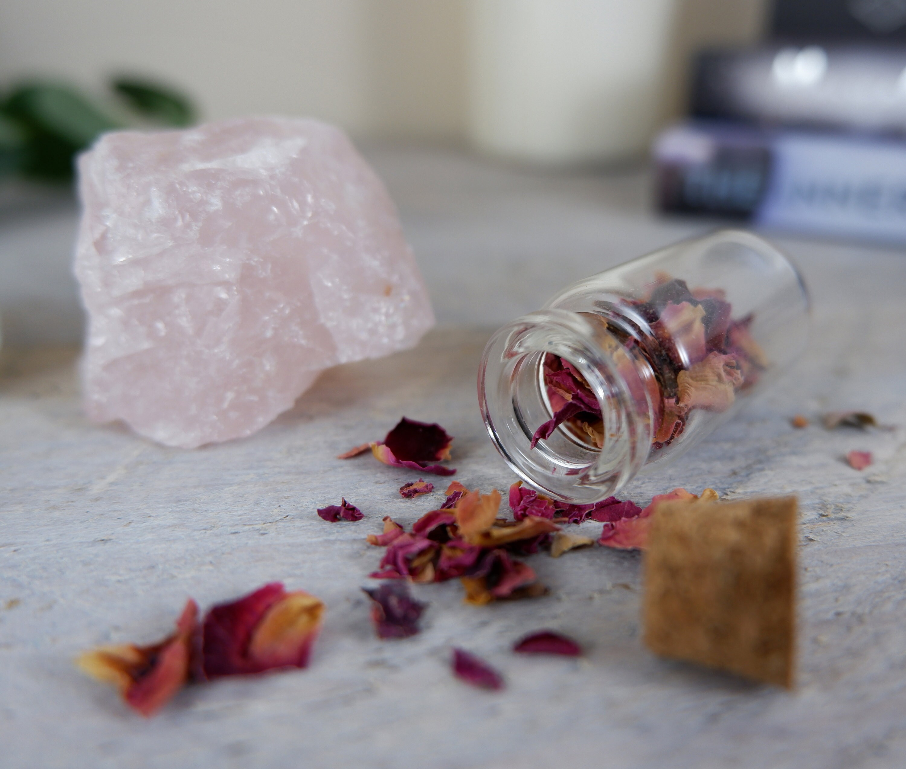 Crystals for Love and Inner Peace Gift Set With Candle and Etsy UK