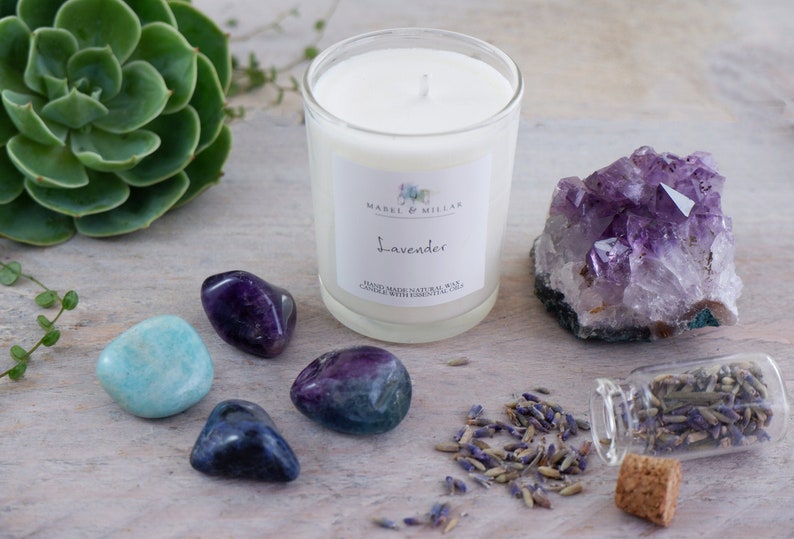 Healing Crystals Gift Set. Relaxation and Calm Crystal Etsy