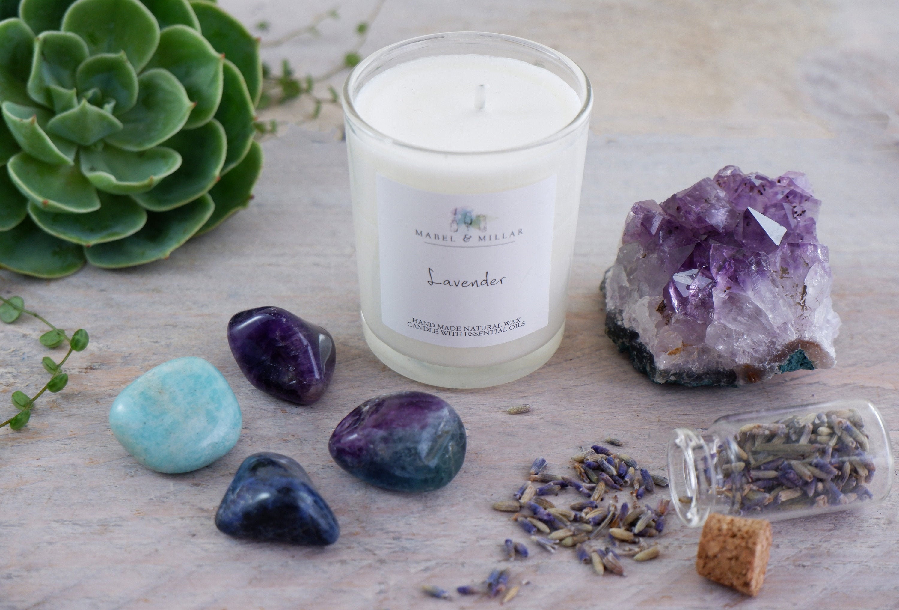 Healing Crystals Gift Set. Relaxation and Calm Crystal Etsy