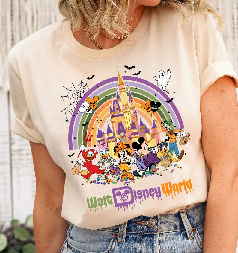 Discover Walt Disney World Halloween Shirt, Vintage Disney Halloween Shirt