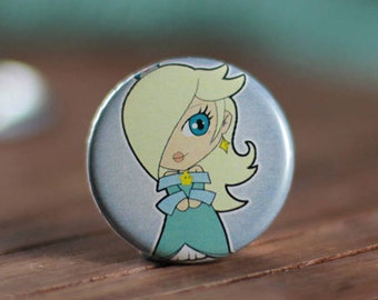 Handmade Pop Culture Buttons/Keychains/Magnets inspired by Super Mario Bros.