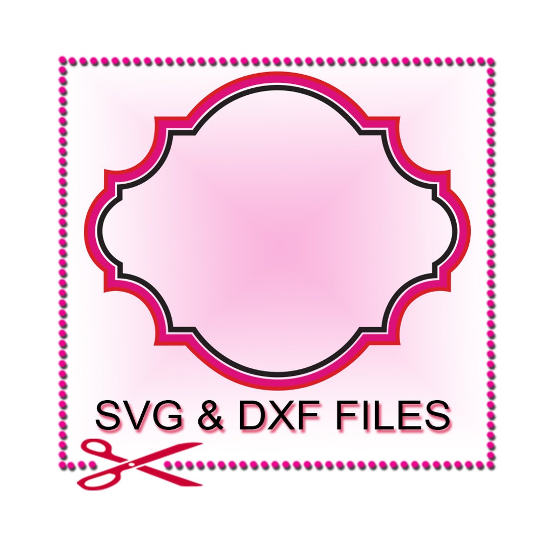 Monogram Frame SVG Files, Svg, Monogram Svg, Svg Files for Cricut ...
