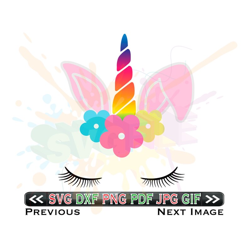Download Unicorn easter bunny Svg Files for Cricut Designs Svg Unicorn | Etsy