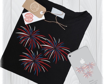 Fireworks Svg Files for Cricut Designs, Kids 4th of July Svg Boy, Fourth of July Svg Files for Silhouette, Independence Day Svg Designs