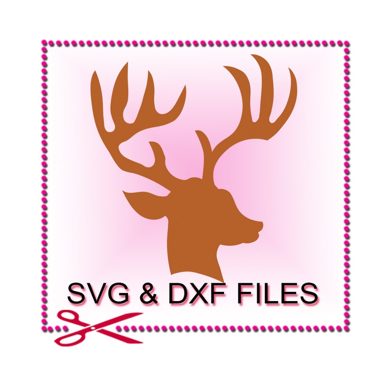 Download Deer Head SVG Files Deer SVG Hunting Svg Svg Files | Etsy