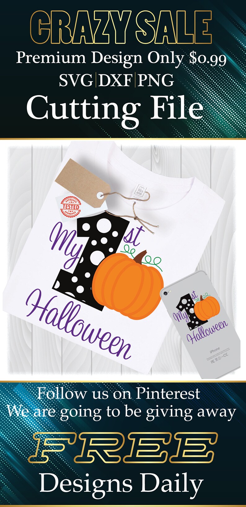 Download My 1st Halloween SVG Files for Cricut Designs Baby ...