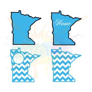 Minnesota SVG Files, SVG, State Svg, Minnesota Cut File, Minnesota State Svg, Minnesota Dxf, Svg File, Svg Files for Cricut, Mn Svg