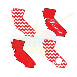 Arquivos SVG da Califórnia, SVG, Svg do estado da Califórnia, Svg do estado, Arquivo de corte da Califórnia, Arquivo Svg da Califórnia, Clipart da Califórnia, Arquivo Svg