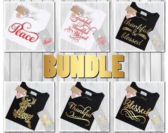 Christmas SVG Bundle, Cut Files for Cricut (png, pdf, dxf, jpg)