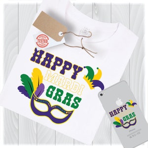 Happy Mardi Gras Svg Files for Cricut Svg Mardi Gras Mask Svg, Jester Hat svg, svg cut file, Svg files for cameo, mardi gras cricut Files