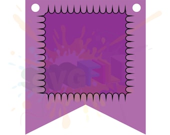 Banner SVG Files, Clipart, and Cut File (Digital Download)